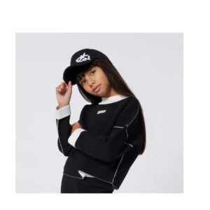 DKNY black and white reversible sweater