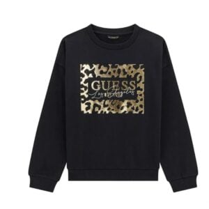 Guess Animal Print Logo Sweatshirt