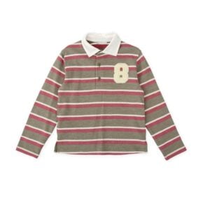 Tutto piccolo striped polo shirt