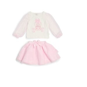 Caramelo snow globe skirt set