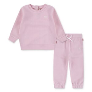 Levi's crystal rose pink jogger set