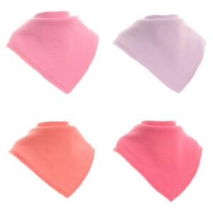 ziggle orchid petals bib set