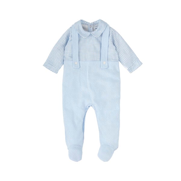 Babidu Blue Dungaree Style All in One