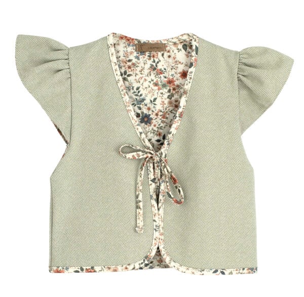 Calamaro Green Reversible Gilet