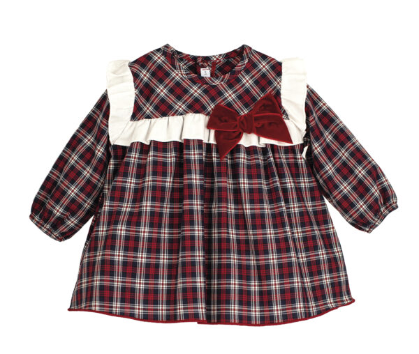 There’s something magical about seeing your little one dressed for Christmas – and this dress from Calamaro is ready to steal the show. Made from feather-light cotton that won’t weigh her down, it’s soft and breathable for hours of festive fun.