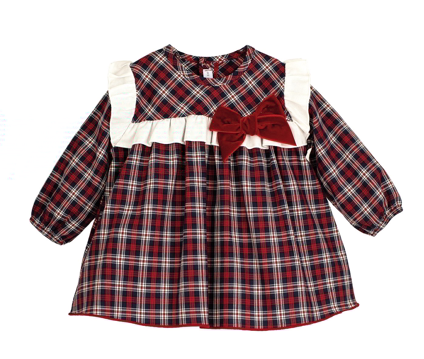 There’s something magical about seeing your little one dressed for Christmas – and this dress from Calamaro is ready to steal the show. Made from feather-light cotton that won’t weigh her down, it’s soft and breathable for hours of festive fun.