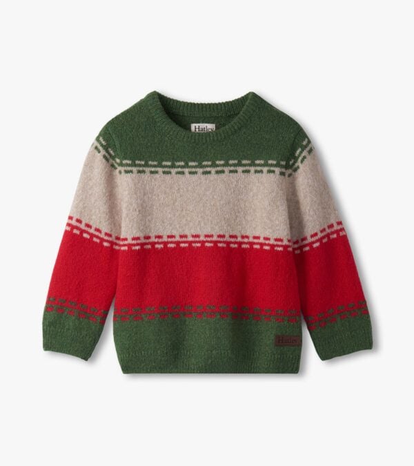 Hatley Festive Combo Crew Neck Sweater - Image 2
