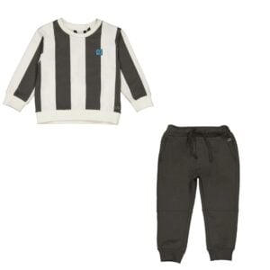 Quapi Green Stripe Set