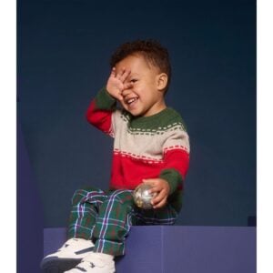 Hatley festive holiday crew neck sweater