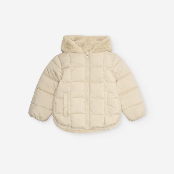 Zippy Puffer Hooded Coat