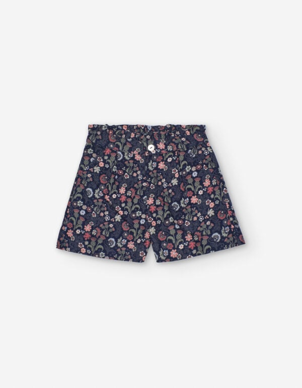 Zippy Floral Corduroy Shorts - Image 2