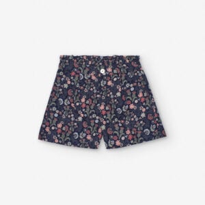 Zippy Floral Corduroy Shorts