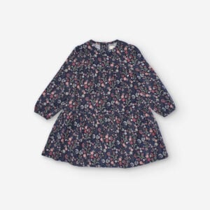 zippy floral corduroy dress