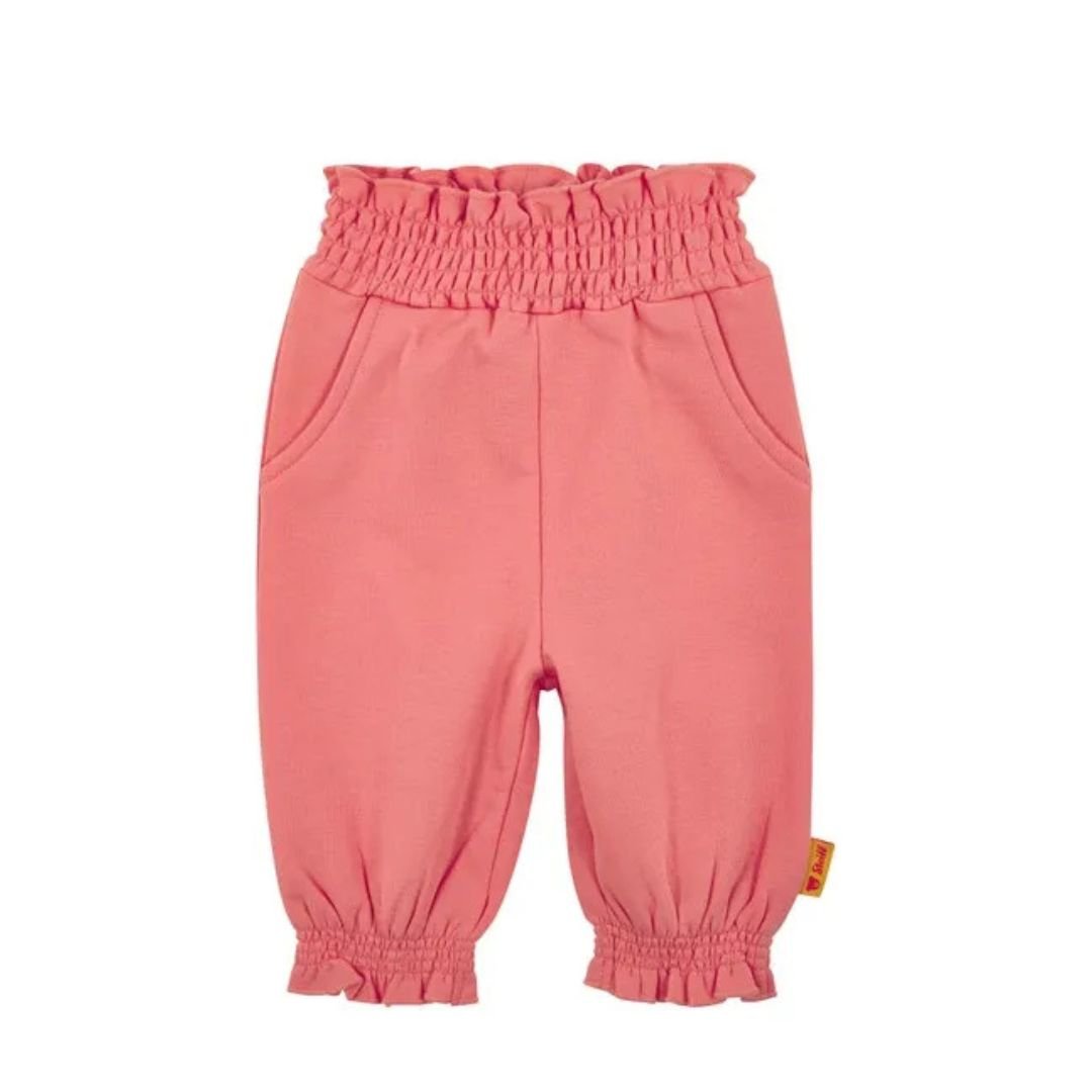 Steiff Cute Pink Long Sleeve Top and Jogger Set - Image 4