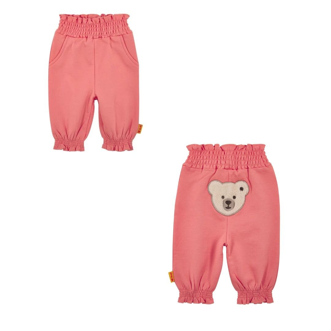 Steiff Cute Pink Long Sleeve Top and Jogger Set - Image 3