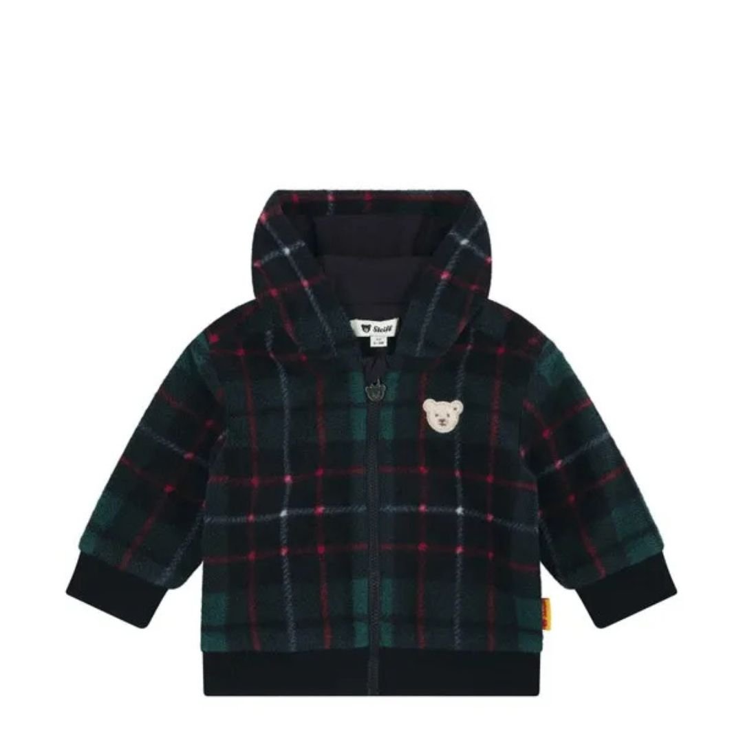 Steiff Check Fleece Jacket