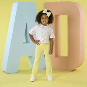 A Dee Samantha Initial Print Flare Set