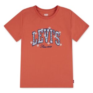 Levi's Hot Coral Daisy Tee