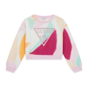 Guess Tropical Fantasy Tie Die Crewneck