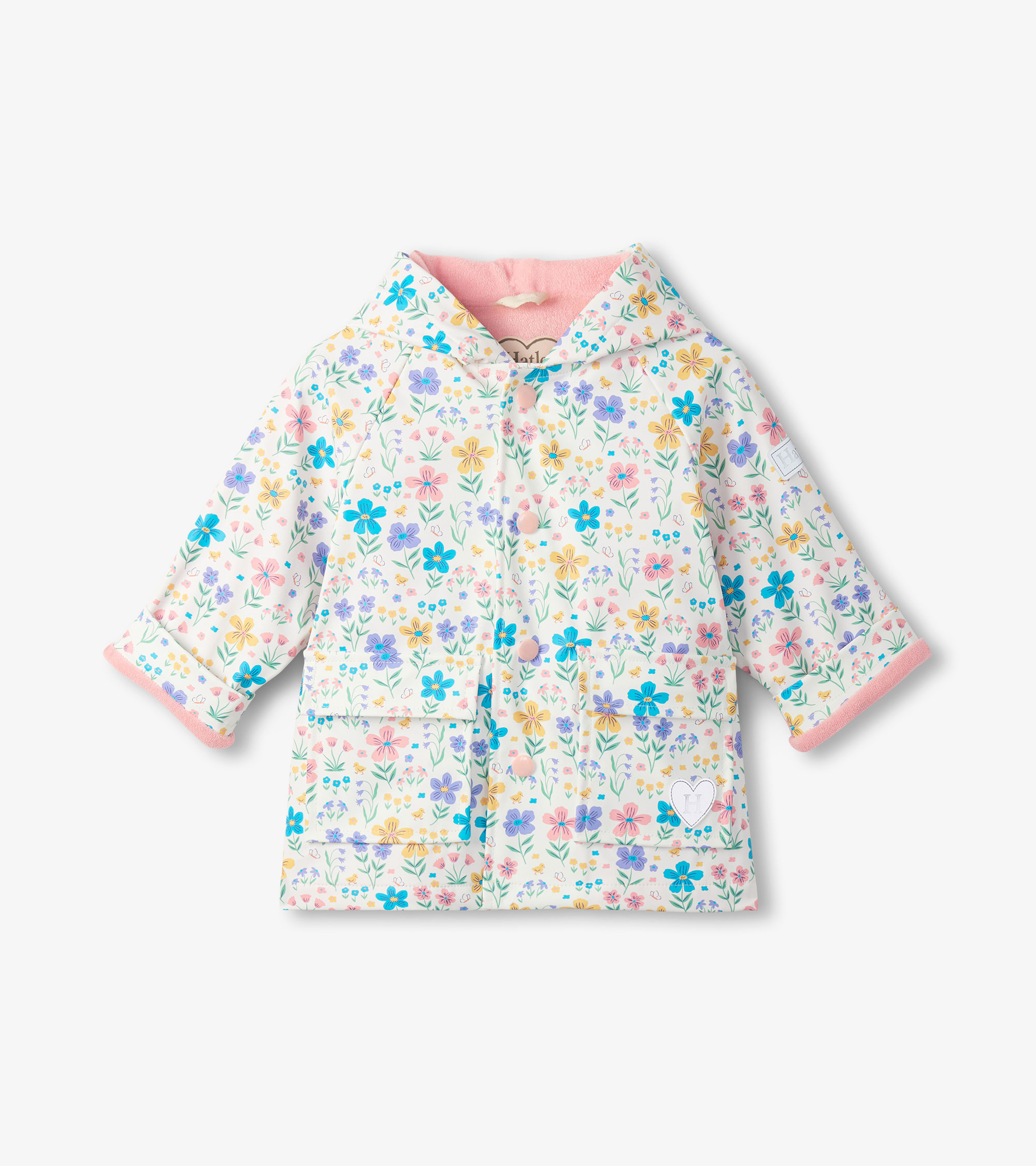 Hatley Little Garden Chicks Snap Raincoat - Image 2