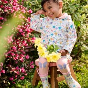 Hatley Little Garden Chicks Snap Raincoat