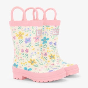 Hatley Little Garden Chicks Rain Boots with Handles