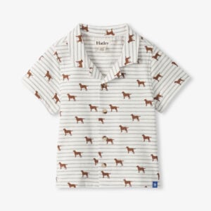 Hatley Little Pups Jersey Button Down Shirt