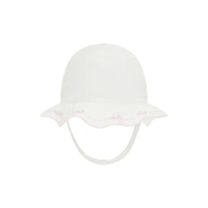 Emile et Rose Jade White Girls Summer Sun Hat