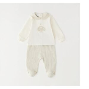 I Do Neutral "I'm new here" Trouser Set