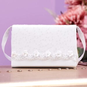 Peridot ZENA HARD BAG WHITE