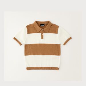 I DO Sarabanda Stripe Knit Polo