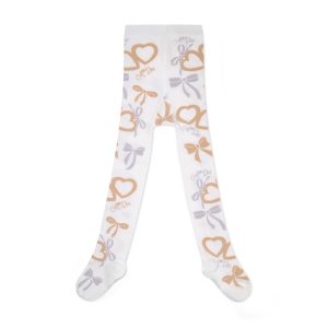 A'Dee Britney Bow Print Tights